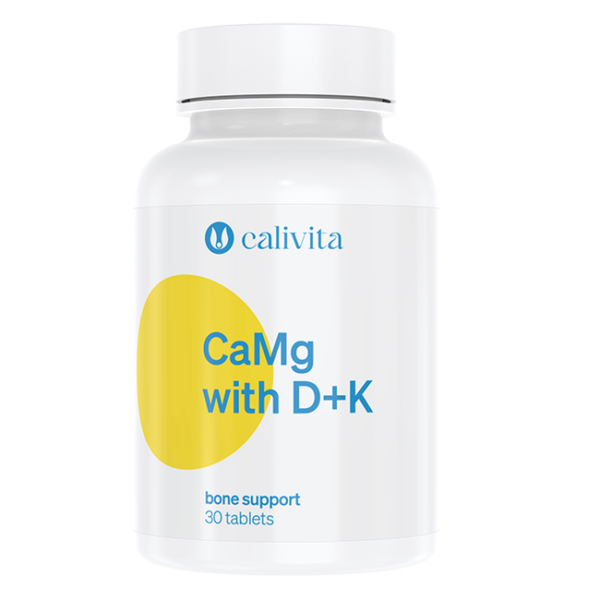 CF Ca-Mg z witaminą D3 + K. 30 tabletek - California Fitness CaliVita