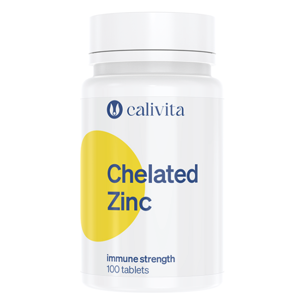 Chelated Zinc - najlepiej przyswajalny cynk CaliVita