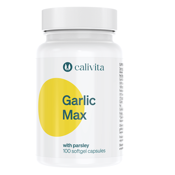 Garlic Caps MAX - czosnek i pietruszka CaliVita