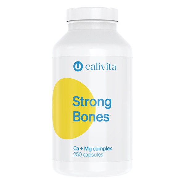 Strong Bones 250 kapsułek - wapń i magnez 2:1 CaliVita