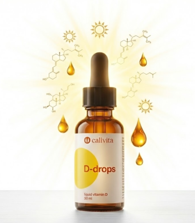 Witamina w Kroplach D-Drops CaliVita D3