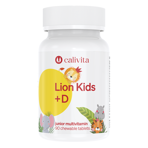 Lion Kids D - Multiwitamina z D3 dla dzieci CaliVita